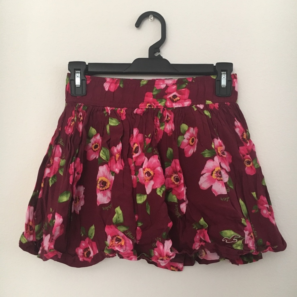 Hollister Floral Skirt